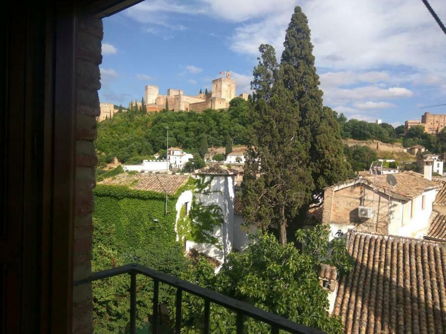 Апартаменты Stunning Alhambra View Balconies, In The Albayzin Гранада Экстерьер фото